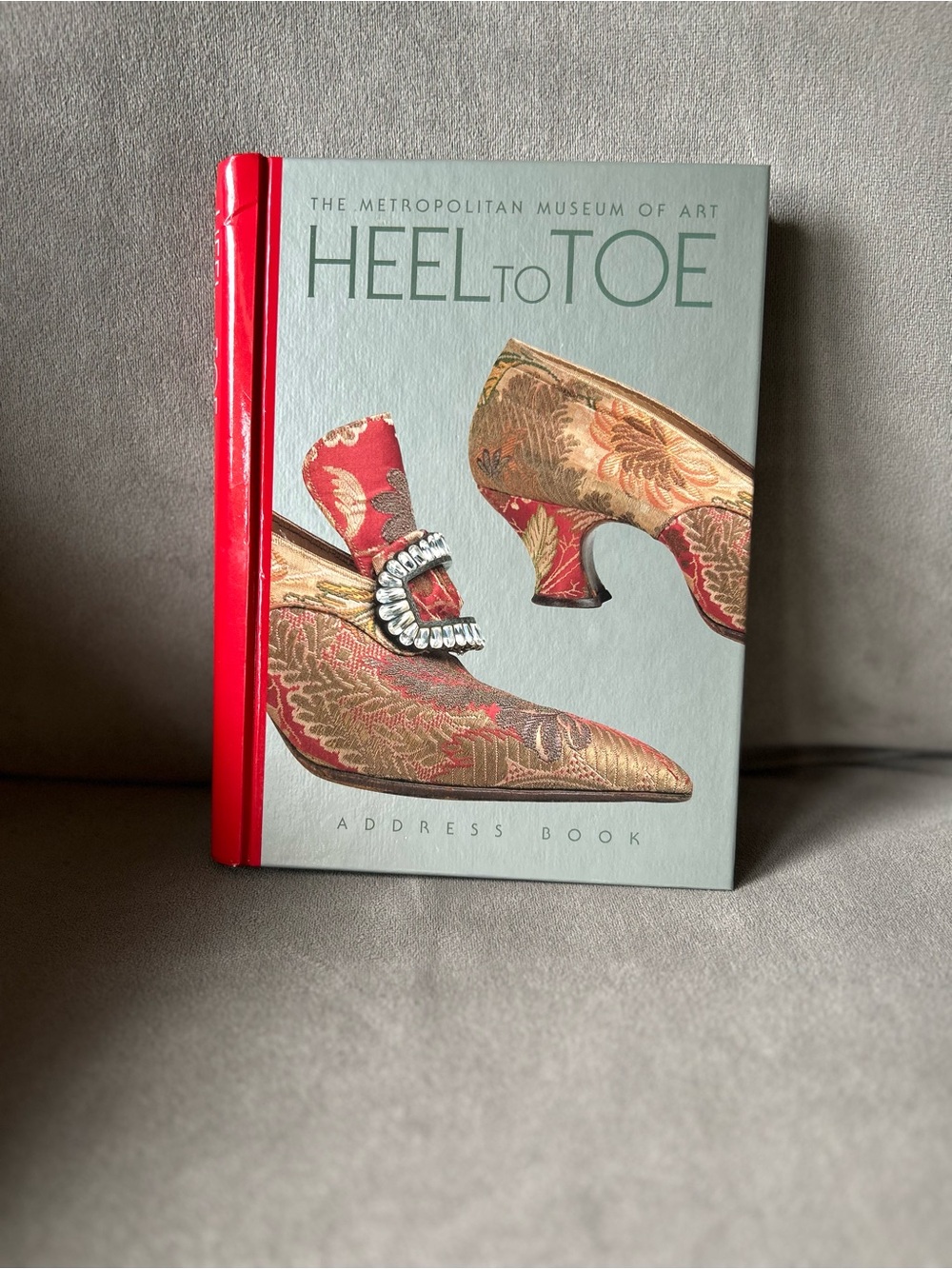 The Metropolitan Museum of Art "Heel To Toe" Vintage Address Book - unused